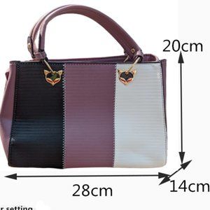 Multi-Color Designer Handbag - Casual Tote